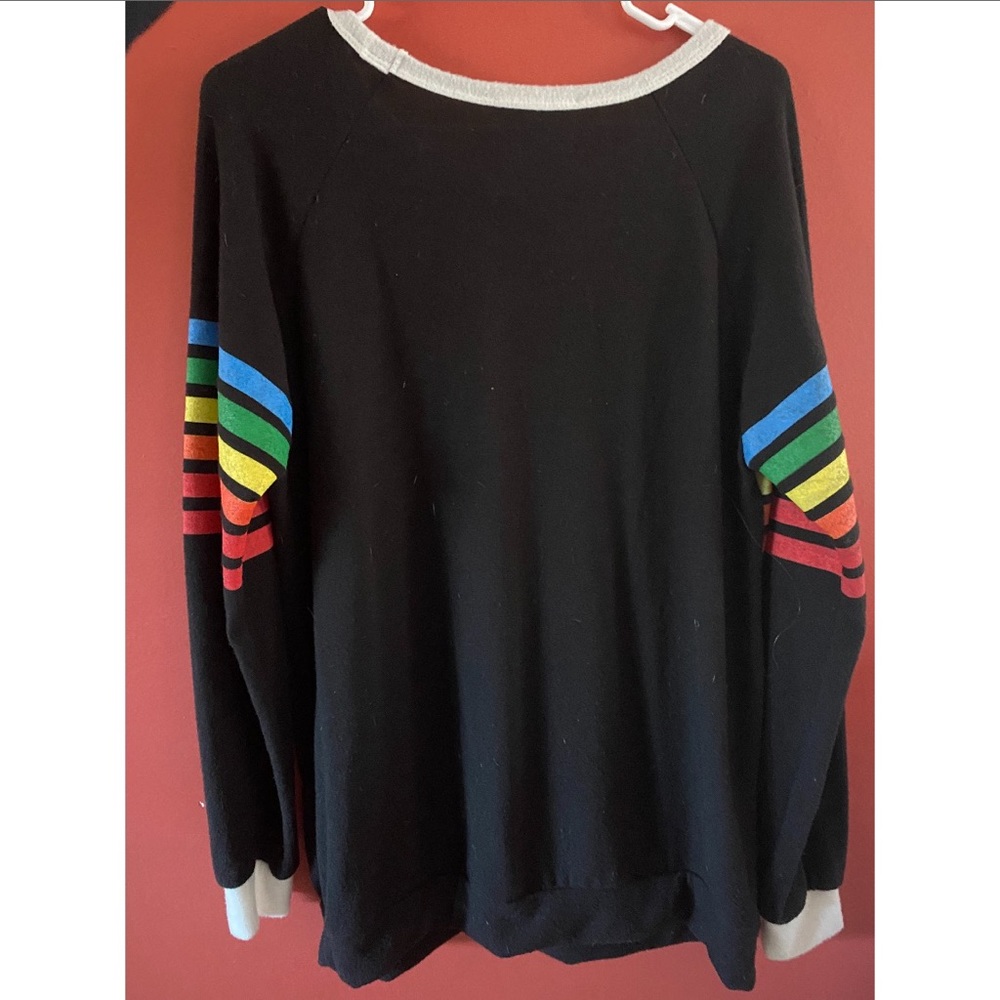 Oversized crew neck